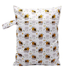 Wasserdichte Wickeltasche Windeltasche Mama Baby Umstandstasche Waschbare Reißverschluss Windel-Organizer Trockenbeutel Reisetragetasche 30x40cm