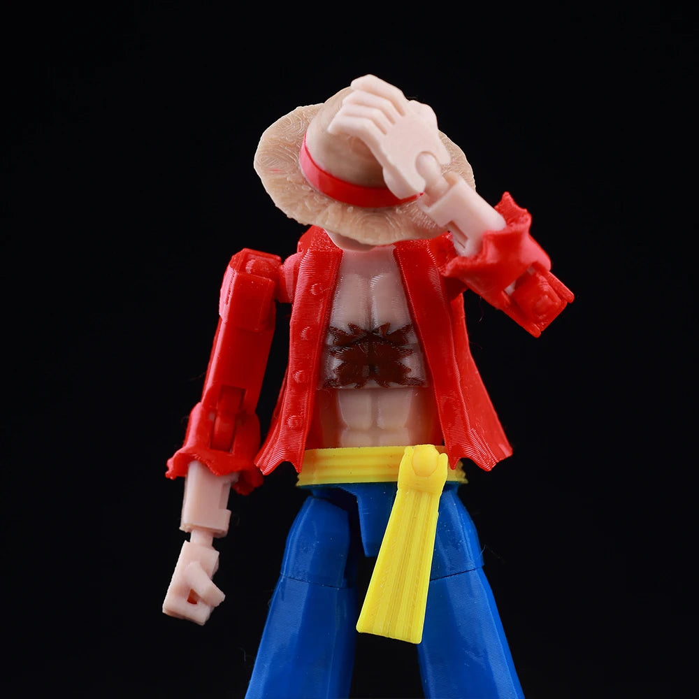 9L3D Gedruckte Anime One Piece Naruto Demon Slayer Dummy13 Lucky T13 Bewegliche Shapeshift Actionfiguren Mannequin Spielzeug Sammlerstücke
