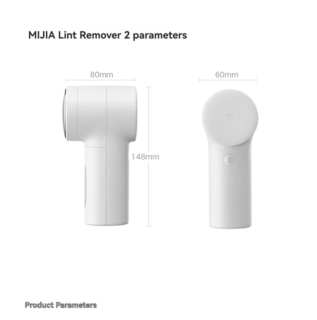 Xiaomi Mijia Fusselrasierer 2 Tragbarer elektrischer Fusselentferner Wiederaufladbarer Kleider-Sweater-Rasierer 180 Minuten Laufzeit