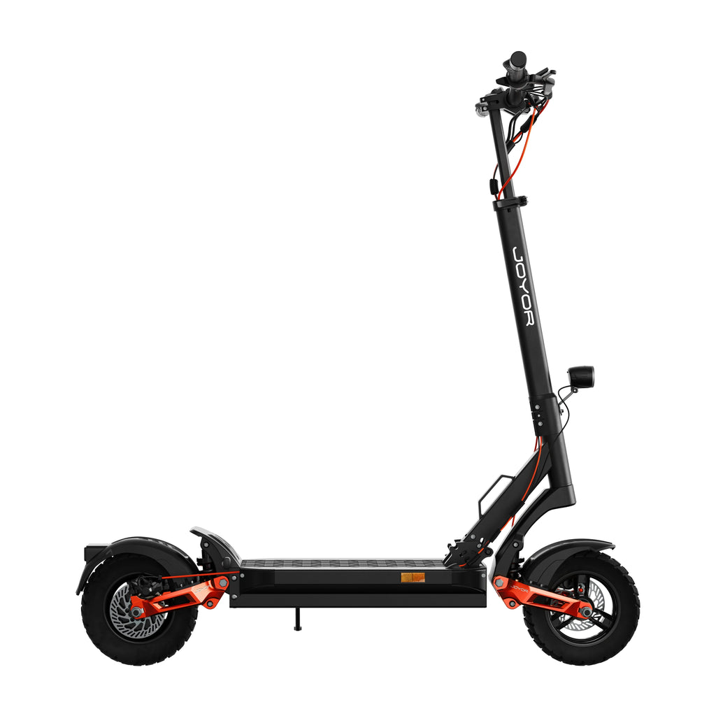 JOYOR T6E PRO ABE Erwachsenen-Elektroroller 500W Motor 48V26AH Akku E-Mountain Escooter 10" Offroad-Reifen Faltbarer E-Scooter