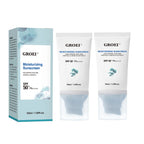 2/1 Stück LSF50+ Sonnencreme Centella Starker UV-Schutz Wasserbasierter Sonnenschutz Sonnenkörper-Sonnenblock Feuchtigkeitsspendende Hautpflege