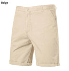 Herren Golfshorts Freizeithose Leichte schnelltrocknende lässige Arbeitsshorts Flat Front Wandershorts mit 4 Taschen