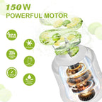 Neuer tragbarer Mixer 600ML Elektrischer Entsafter Fruchtmixer 4000mAh USB wiederaufladbarer Smoothie Mini Mixer Persönlicher Entsafter farbenfroh