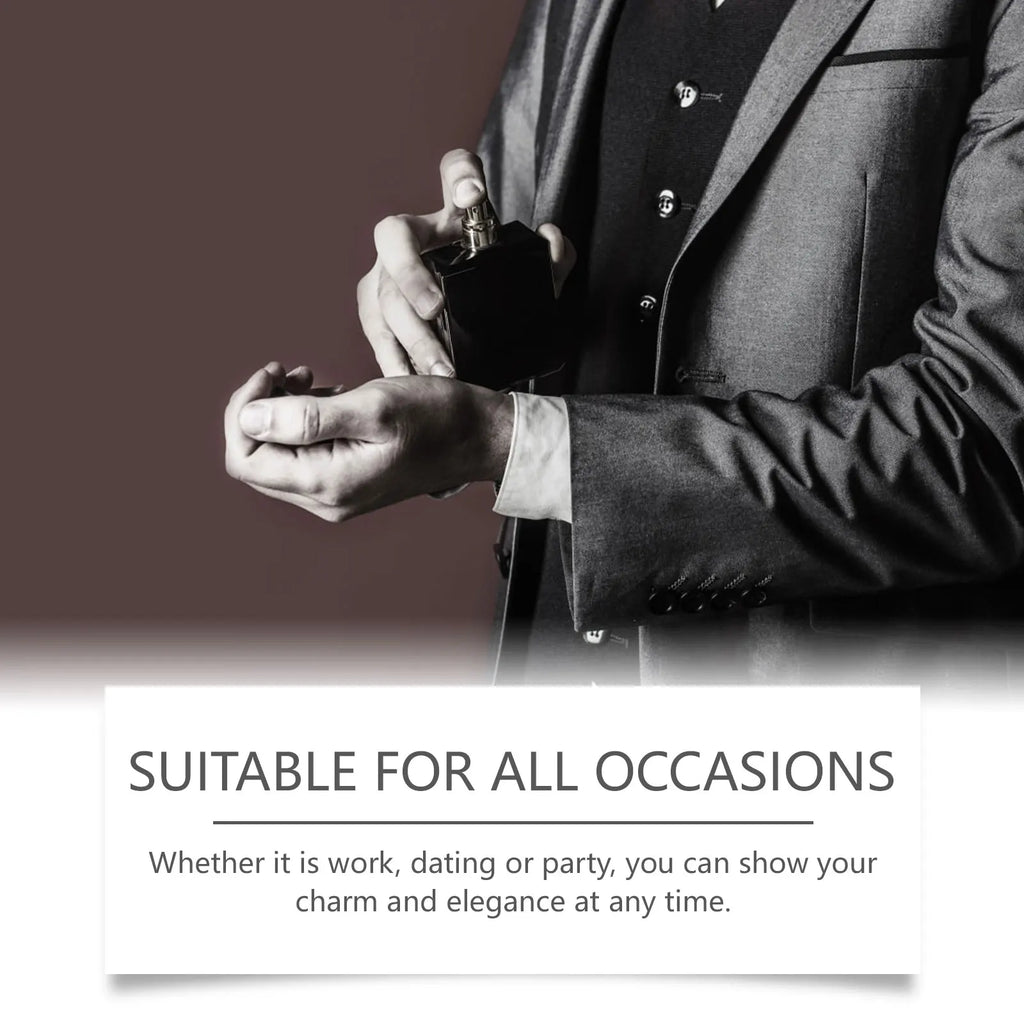 ROXELIS 50ml Rich And Whiskey Homme Parfum Lang Anhaltender Duft, Stärkt den persönlichen Charme, Zeigt selbstbewusst Stil und Eleganz