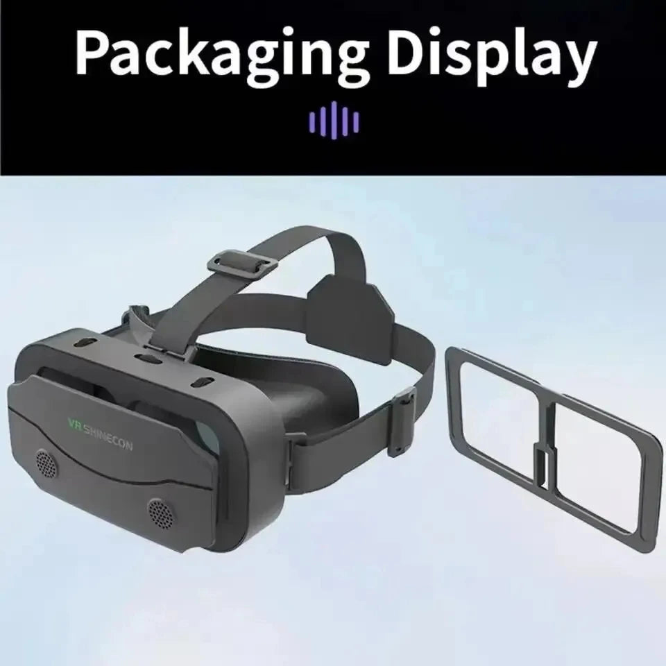 VR Brille 3D Virtual Reality Headset Geräte Helm Linsen Goggles Smart Für Smartphones Handy Mobil Spiel Viar Viewer Set