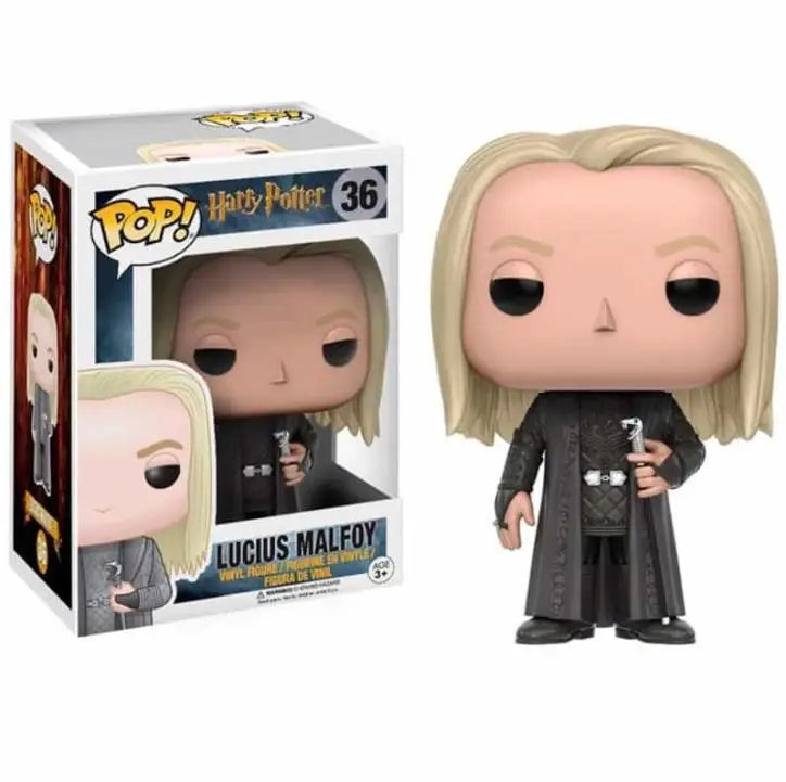 Funko Pop Harry Ron Hermine Tonks Malfoy Dumbledore Snape Fawkes Patronus Potter Fleur Delacour Lucius Malfoy Hedwig Modellspielzeug