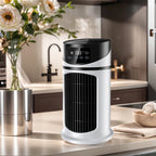 Tragbarer Klimaanlagen-Tischventilator, Sprühbefeuchter, Luftkühlungsventilator, Zeitschaltung, zirkulierender Wind, leiser elektrischer Ventilator für Zuhause und Büro