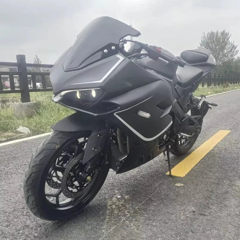 Rs Gebrauchtmotorrad 400cc Sportmotorrad Sportwagen Doppelzylinder Schwerlastlokomotive 400cc Erwachsenenfahrrad