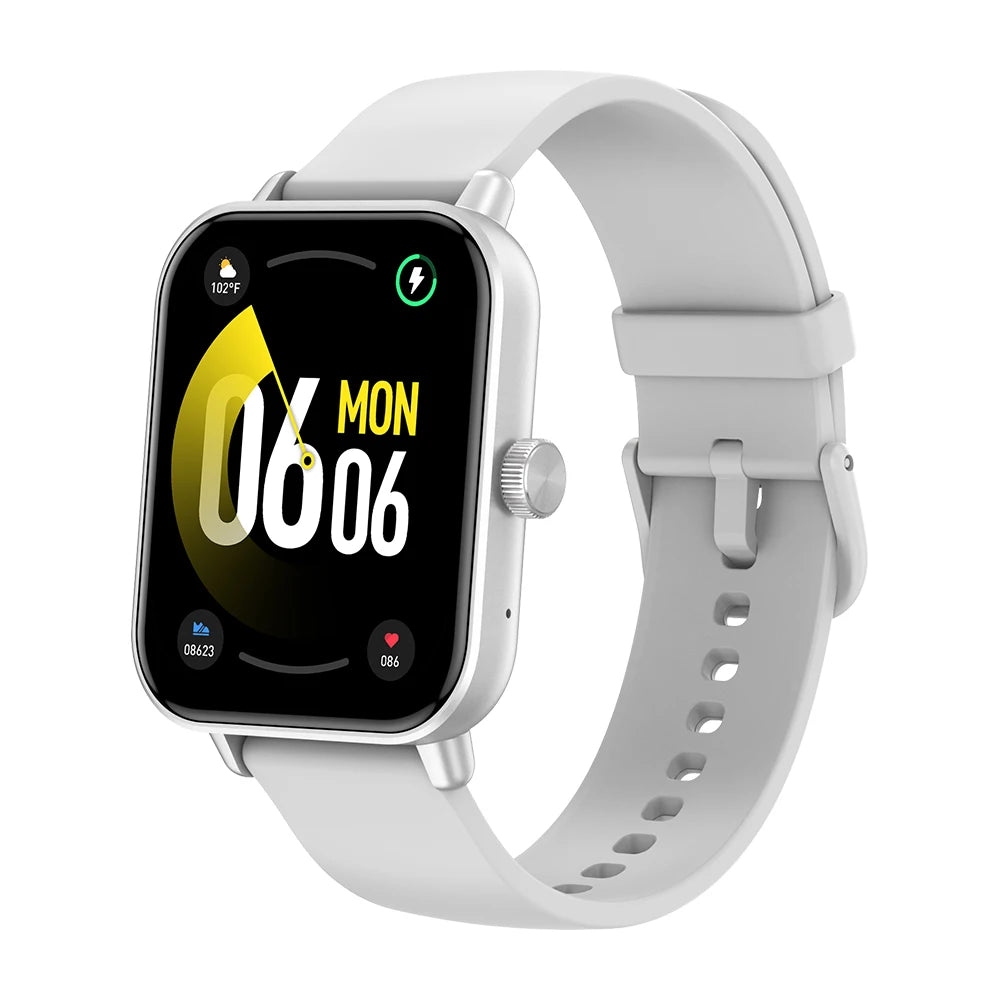 COLMI P81 Smartwatch mit Anruffunktion, Ultra 1,9 Zoll Bildschirm, 24 Std. Gesundheitsüberwachung, über 100 Sportmodi, Bluetooth Smartwatch für Herren und Damen