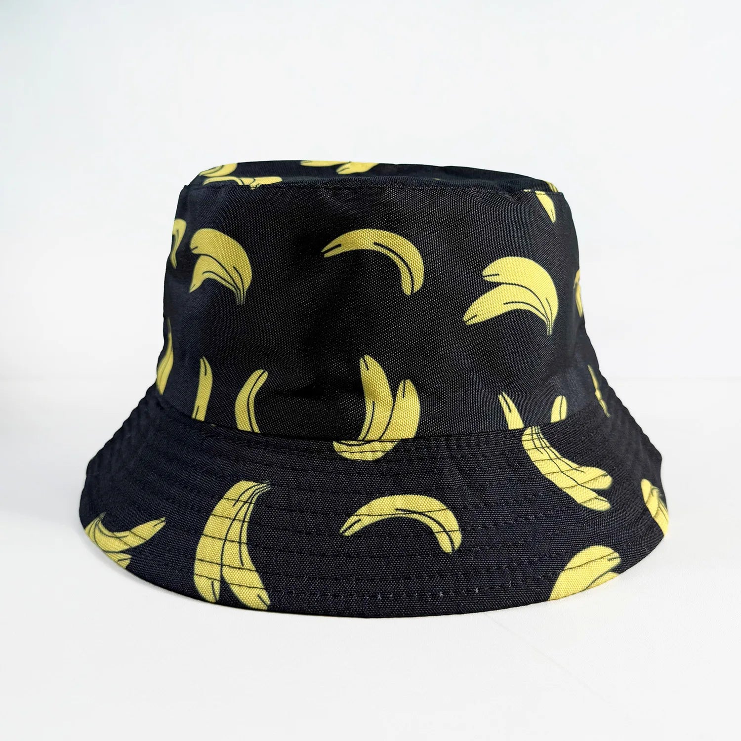 Klassischer, beliebter, lustiger Neuheiten-Pilz-Bananen-Mais-Fischerhut für Outdoor-Freizeit, Sonnenschutz, Sonnenhut für Herren und Damen, Fischerhüte