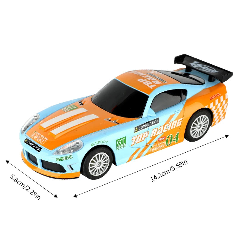 Analoge Slot-Car 1:32 Maßstab Renn-Polizei Spielzeug für Kinder Elektrische Rennstrecke