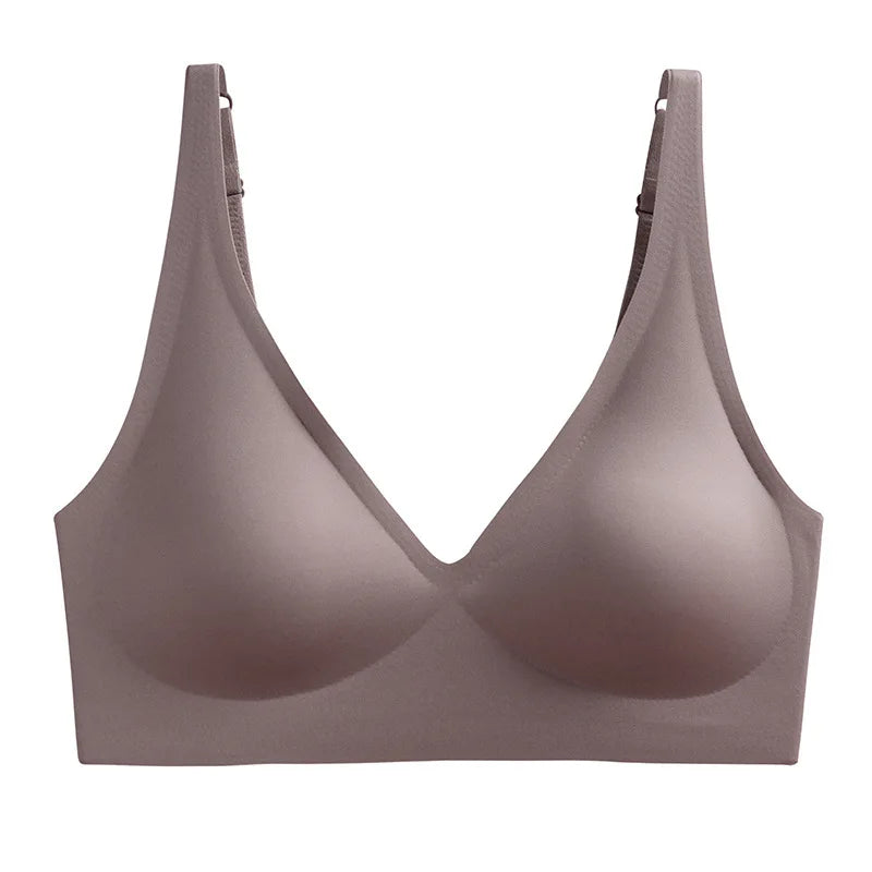 Sexy Nahtloser BH Ohne Bügel Verstellbare Drahtlose BHs Damen Unterwäsche Weiblicher Push-Up Gepolsterter Bralette Dessous Intimates