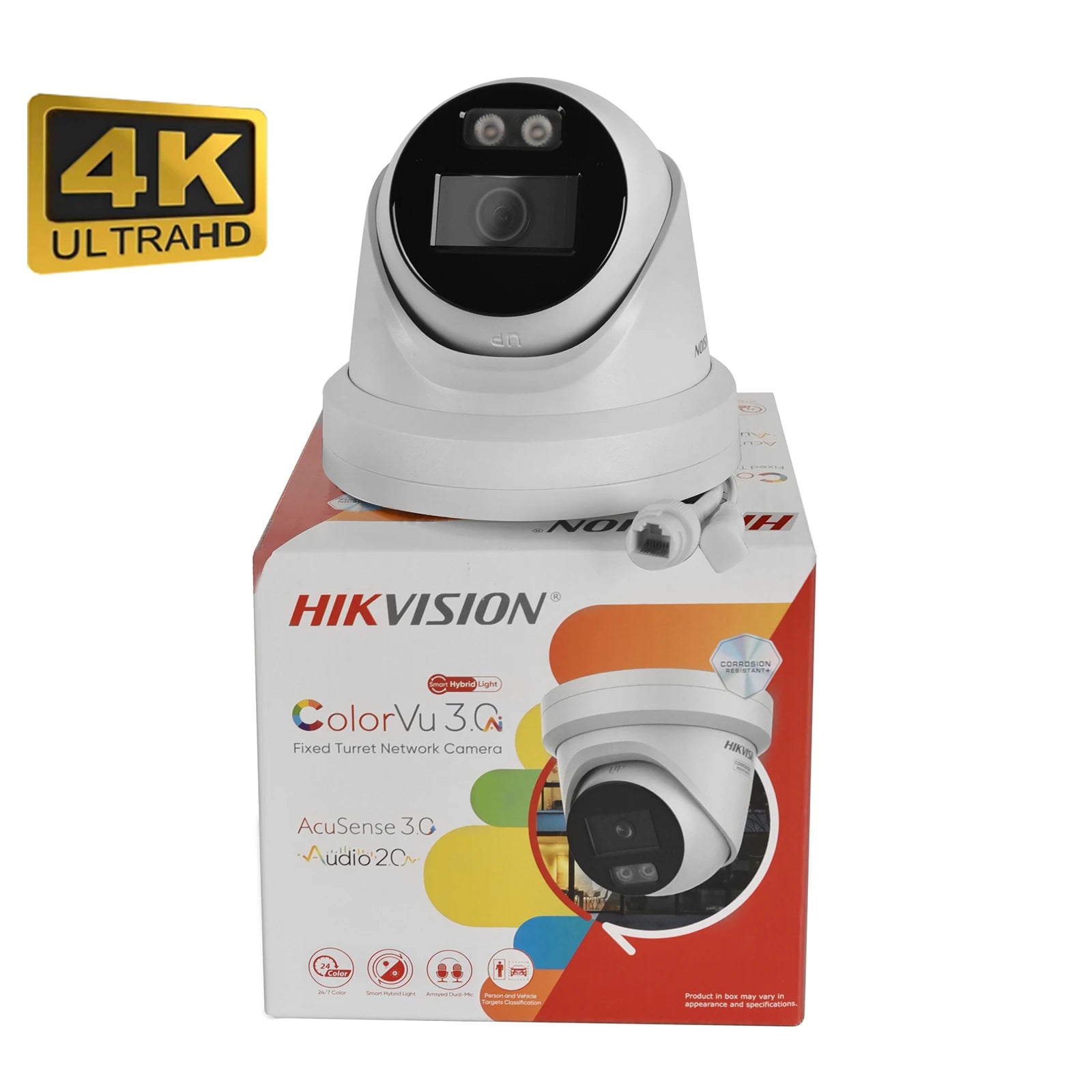 Hikvision DS-2CD2347G3-LI2UY DS-2CD2387G3-LI2UY 4MP 8MP Smart Hybrid Light F1.0 ColorVu3.0 Acusense3.0 Netzwerk-POE-IP-Kamera