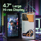 HiBy R4 ES9018Q2M*4 Android12 HiFi-Musikplayer MP3-Audio Bluetooth WiFi DSD256 MQA 16x USB DAC Kopfhörer-Verstärker 11 Std. 4,7'' OPA1652