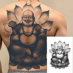 Magic Juice Tinte Wasserdichte Tattoo Aufkleber Große Größe Kräutersaft Temporäre Tattoos Männer Body Art Drache Tiger