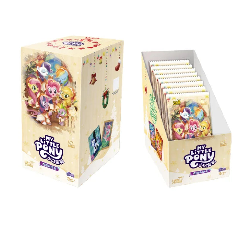 KAYOU Original My Little Pony Freundschaft ist ewig Sternentüte 2 Rhythmus Mond AR Vergoldete Dekoration ODER Sammelkarte Geschenk