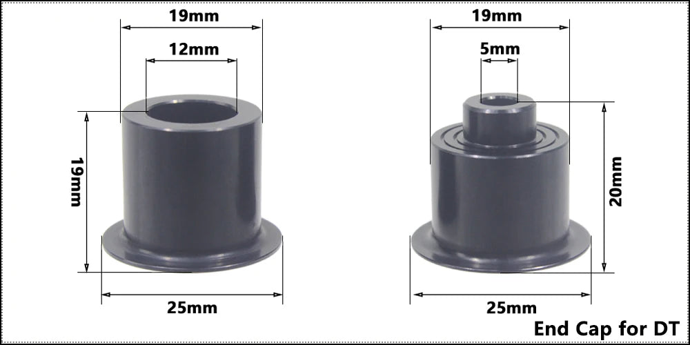 Fahrrad Micro Spline Freilauf MTB Rennrad Naben Konverter Endkappe Adapter 11/12 Fach MS HG DT Nabenkörper Treiber für XD DT240/350