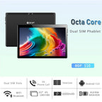 BDF Hot Sales Neue 10,1 Zoll Tablets Octa Core 4GB RAM 64GB ROM Dual SIM Karten 3G Telefonanruf WiFi Bluetooth Google Play Tablet PC