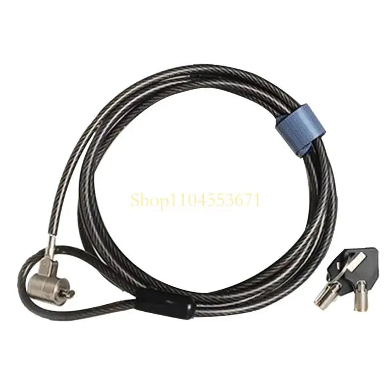 Best Seller Combination Security Lock Cable Laptop Cable Lock for 6x2.5mm Hole Laptop Protector Theft Deterrent for Desktops