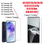 3 Stück HD Panzerglas für Samsung A17 A27 A37 A57 A16 A26 A36 A56 A55 A53 A54 A35 A25 A15 Displayschutzfolie Samsung Galaxy S26 S25 S24 Ultra Cristal Templado S24 FE S23 S22 S21 Plus