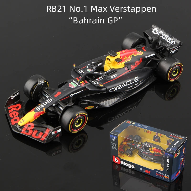 Bburago 1:43 2025 F1 Legierungsauto Modell Formel Racing Die Cast Spielzeug SF25 RB21 W16 MCL39 Red Bull Mercedes Ferrari McLaren