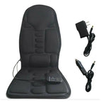 Massagesitzauflage Elektrisch Heizend Vibrationsmassage Nacken Rücken Körperkissen Massage für Auto Zuhause Lendenwirbelmatratze