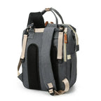 USB Mummy-Bag Windeltasche Babypflege Große Kapazität Mama Rucksack Mummy Mutterschaft Nasstaschen Wasserdichte Baby Schwanger Wickelrucksack