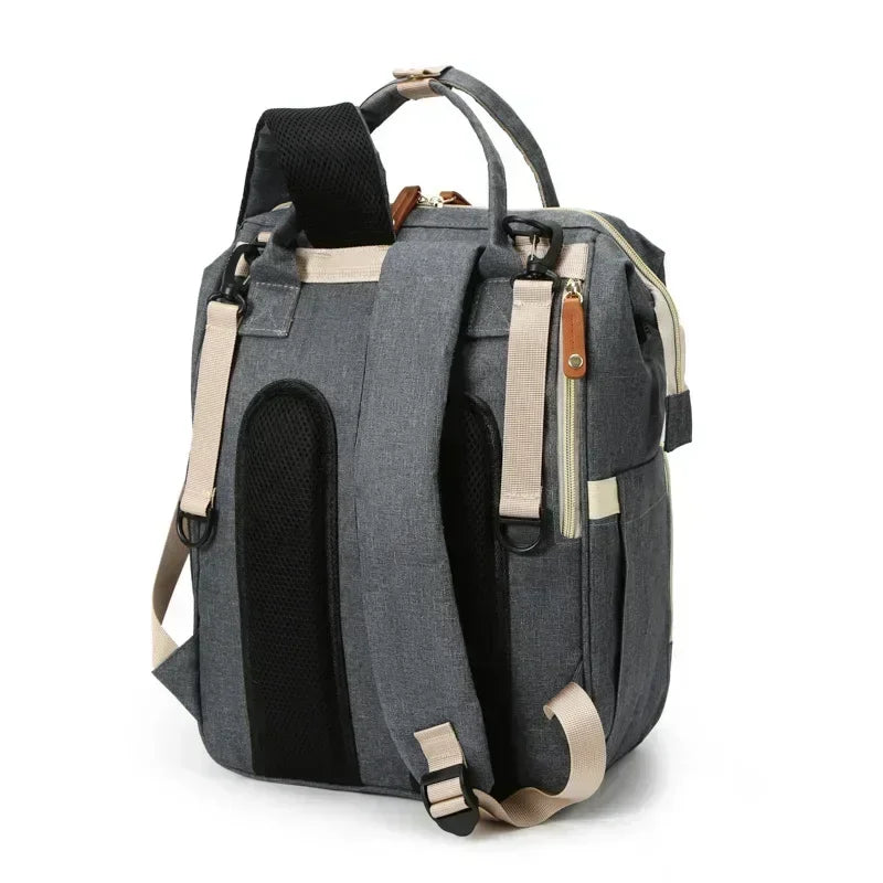 USB Mummy-Bag Windeltasche Babypflege Große Kapazität Mama Rucksack Mummy Mutterschaft Nasstaschen Wasserdichte Baby Schwanger Wickelrucksack