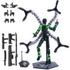 T13 Actionfigur, 3D-gedruckt, mehrgelenkig, beweglich, Titan 13 Lucky Dummy Nova Roboter-Actionfigur, Desktop-Montage, fertiges Geschenk