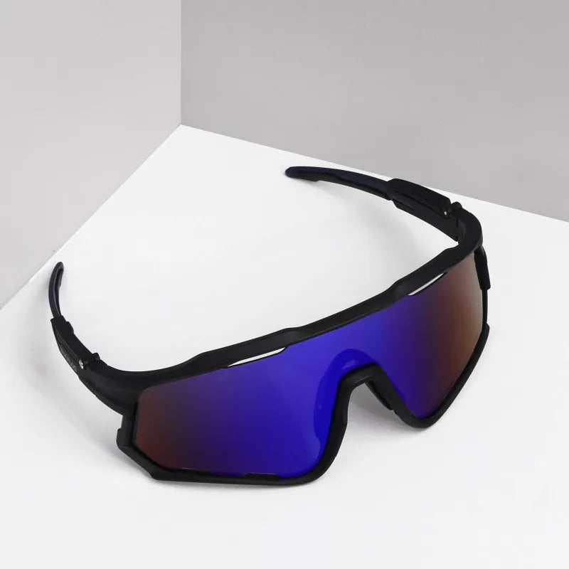 BUCKLOS Polarisierte Fahrradbrille UV400 Rennrad-Mountainbike-Brille TR-90 Rahmen Winddichte Outdoor-Sportbrille Fahrradteile