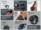 CMF by Nothing Watch Pro 2 1.32" AMOLED-Display Bluetooth-Anrufe mit KI-Rauschunterdrückung
