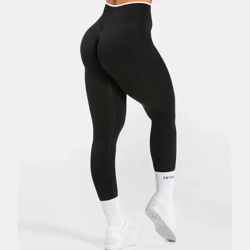 Hot Sale High Waist Nahtlose Scrunch Leggings für Damen Yogahosen Po-Lifting Lauf-Fitnessstudio Workout Tights Ignite Sculpt Serie