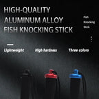 1/2/3 Stück Fischhammer Schlag 104g Aluminiumlegierung Fischklopfer EVA-Griff Angelschläger Angelpriester Gerät Angelzubehör