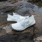 Oiaano Barfußschuhe Herren Schwarz Damen Wassernetz Minimalistische Sneaker Sport Aqua Strand Weiche Sohle Leicht Atmungsaktiv Outdoor Wandern