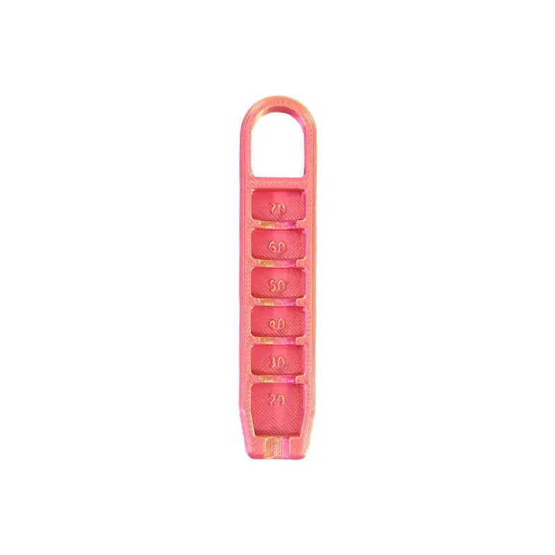 Golf Tee Elevator 3D Gedruckter Golf Tee Höhenmesser Tragbarer Tee Höhenversteller Präzise Platzierung bei 20-70mm Geschenk für Golfer