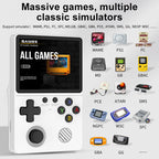 Neue Handheld-Spielekonsole mit Multi-Plattform-Unterstützung, HD-IPS-Bildschirm, 3D-Joystick, ergonomische Spielekonsole GB350