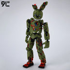 9L3D Gedruckte FNAF Freddy Fazbear's Pizza Springtrap Spielzeug Actionfiguren Anime Modell Lucky13 Dummy13 Titan13 Ornamente Geschenke