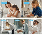 480ml Küchen-Seifenspender Automatischer Sensor Händedesinfektionsmittel Maschine Intelligenter elektrischer Körperwasch-Seifenspender aus 304 Edelstahl