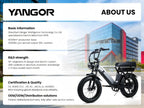 YANGOR 250W E-Bike, 28" Ultraleichter Rahmen, große Reichweite, Stadt- & Rennrad, geeignet für Damen und Herren E-Bike CE EU