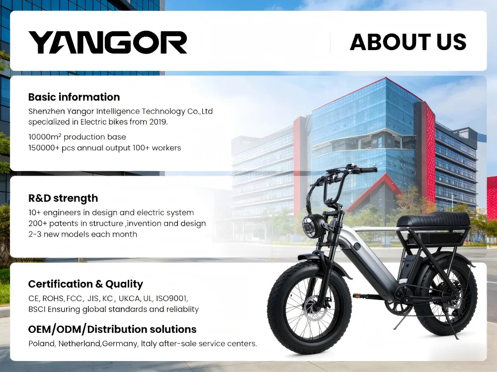YANGOR 250W E-Bike, 28" Ultraleichter Rahmen, große Reichweite, Stadt- & Rennrad, geeignet für Damen und Herren E-Bike CE EU