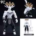 9L3D Lucky13 Gojo Sukuna Jujutsu Fushiguro Toji Gojo Satoru Actionfigur Dummy13 T13 Mehrgelenkige Sammlerstücke Titan13