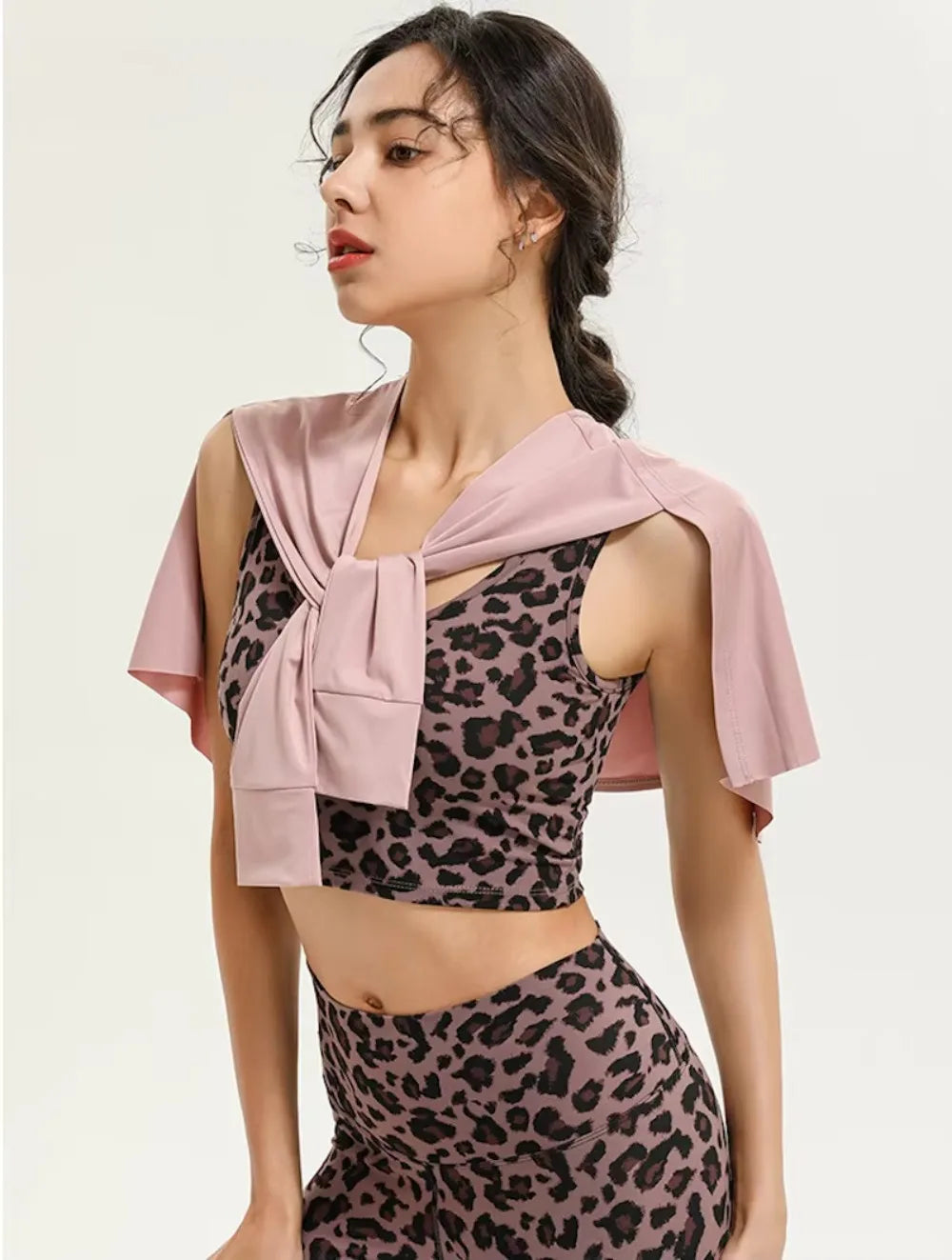 Fitness-Rock, Hüftabdeckung, Workout-Fitness-Bekleidung, Tanz-Ballett-Röcke für Damen, Sport-Yoga-Kleid, kurzer Oberschenkel-Abdeckungsrock