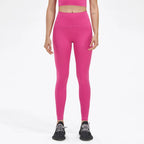 SOISOU Nylon Yogahosen Gym Leggings Damen Mädchen Fitness Weiche Strumpfhosen Hohe Taille Elastisch Atmungsaktiv Keine T-Linie Sporthosen