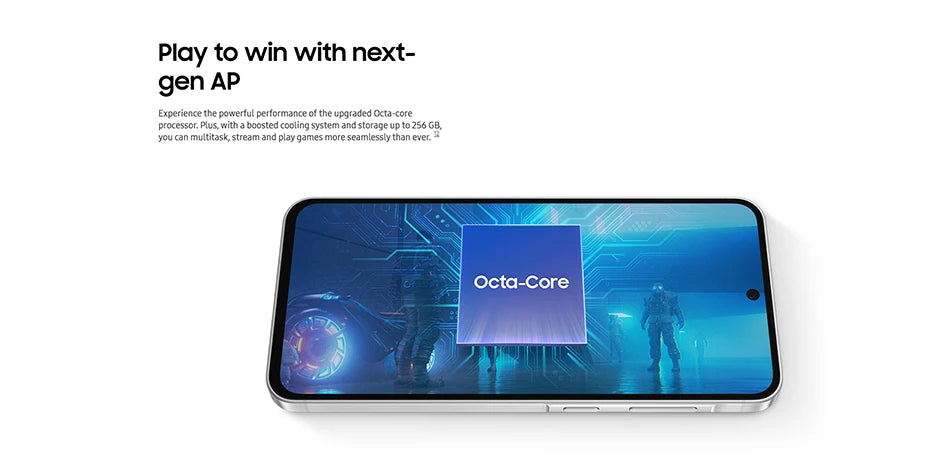Samsung Galaxy A56 5G Smartphone 6,7 Zoll Super AMOLED Display 120Hz Bildwiederholfrequenz 50MP Rückkamera 5000mAh Akku 8GB 256GB