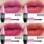 7 Farben Wasserdichtes Lip Tint zum Abziehen Lipliner Tattoo Lipgloss Lang Anhaltend Matt Rosa Rot Braun Kontur Make-up Lippenflecken Geschenk