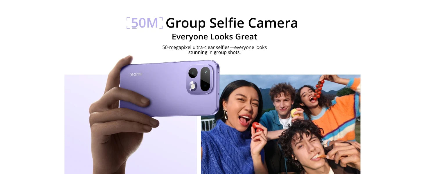 Neu eingetroffen: realme 16 Pro 5G Smartphone Europäische Version 200 MP LumaColor Kamera 6500 Nits AMOLED Display 6500 mAh Akku NFC