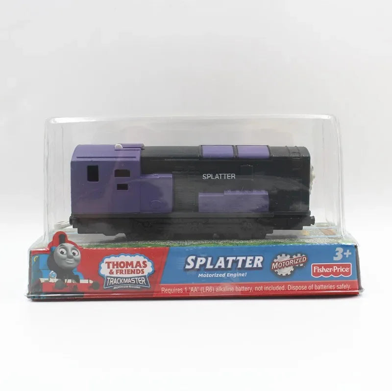 Elektrische Thomas und seine Freunde Trackmaster Motorisierte Lokomotive Diecast Jungen Spielzeug Bash Dash Stanley Splatter Diesel Arry Paxton