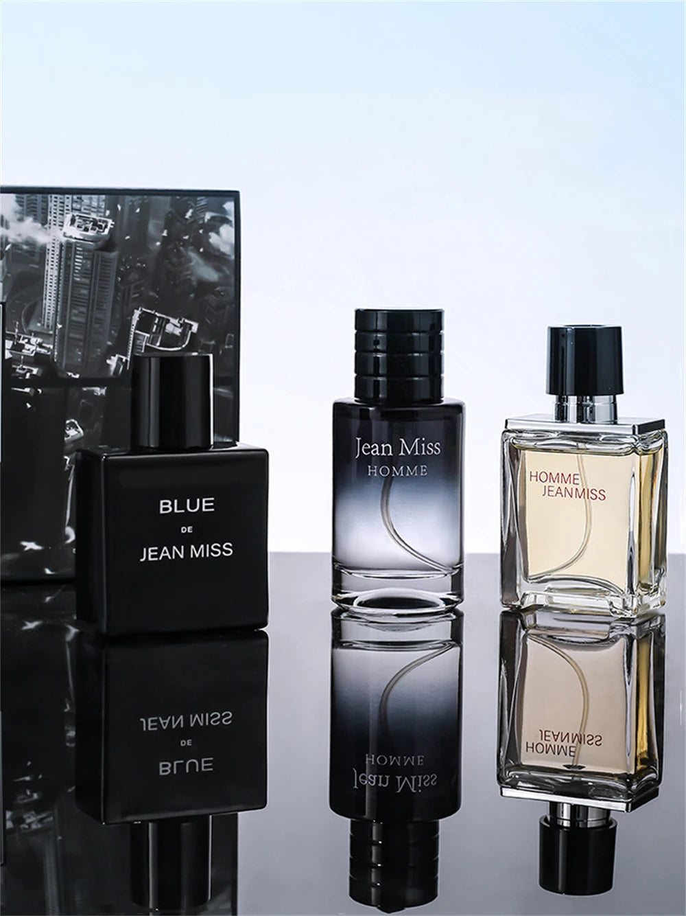 Hochwertiges Herrenparfum Hombre 90ml Geschenkbox 3er Set Colognes Duft Faszination Man Herrendüfte Maskulin Langanhaltend Parfum Herren