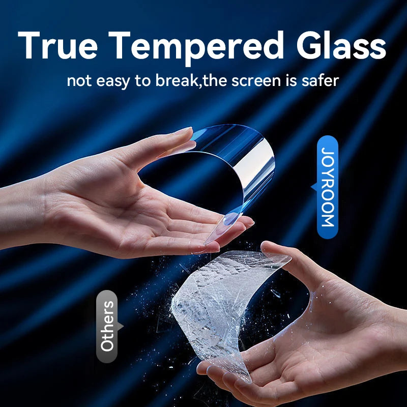 Joyroom 3/2/1PCS HD-Glas für iPhone 17 16 15 Pro Max Displayschutzfolie Vollbild Hartglas Schutz für iPhone 17 16 15 Zweitbild