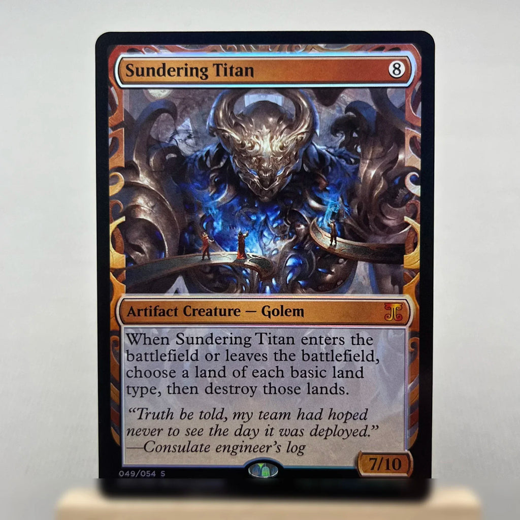 MPS FOIL2-02 TCG-Karten für das Spielen zu Hause: Magische Proxy Sol Ring, Lotus Petal, The Oblivion Stone, Extraplanar Lens, Noxious Gather